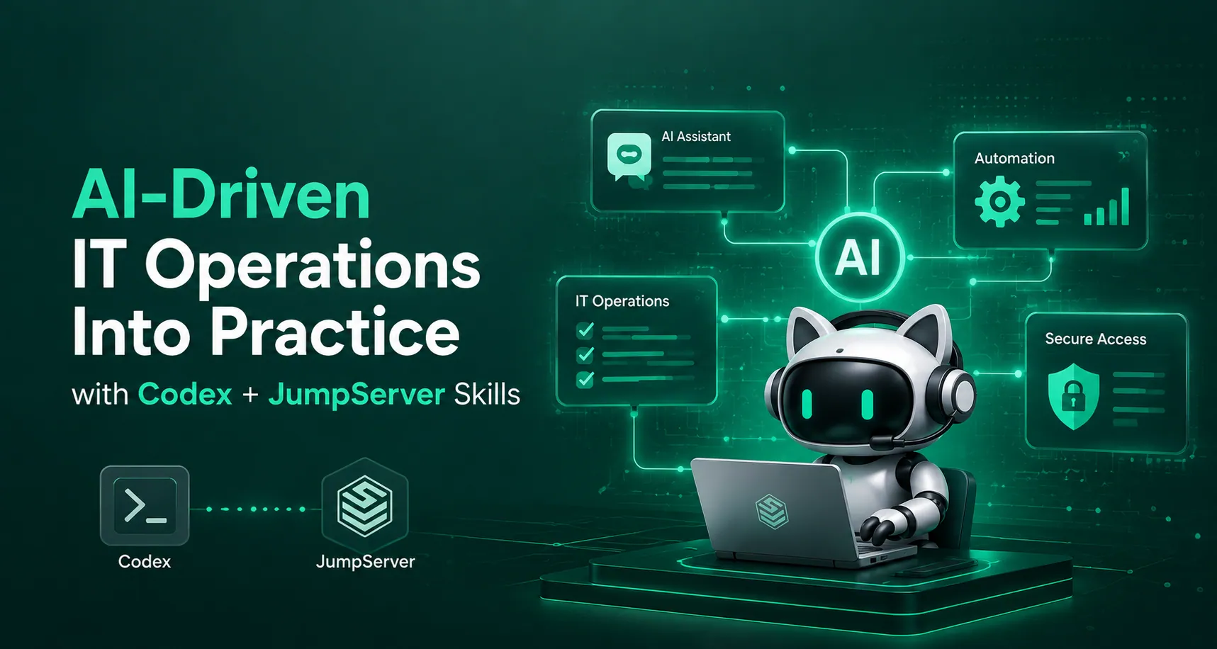 How to Put AI-Driven IT Operations Into Practice with Codex + JumpServer Skills