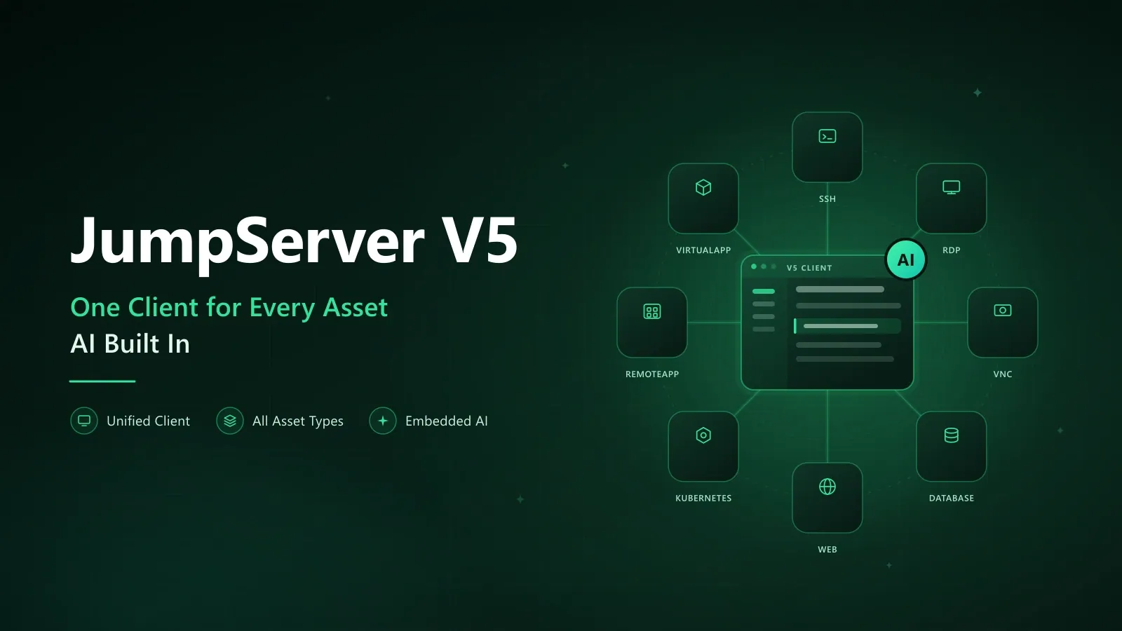 Introducing JumpServer V5: One Client for Every Asset, AI Built In